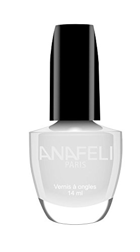 Magnifique Anafeli Paris - Vernis à Ongles longue tenue Laqué ou Nacré - Manucure Française - application facile (Blanc laqué) KN165UxMh Prix ​​bas