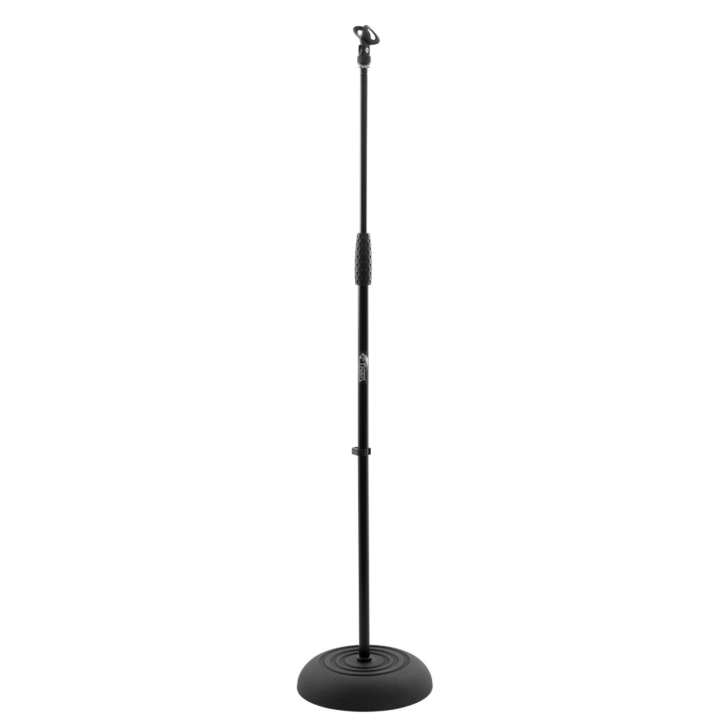 Abordable Tiger MCA14-BK Pied de Microphone - Base Rond