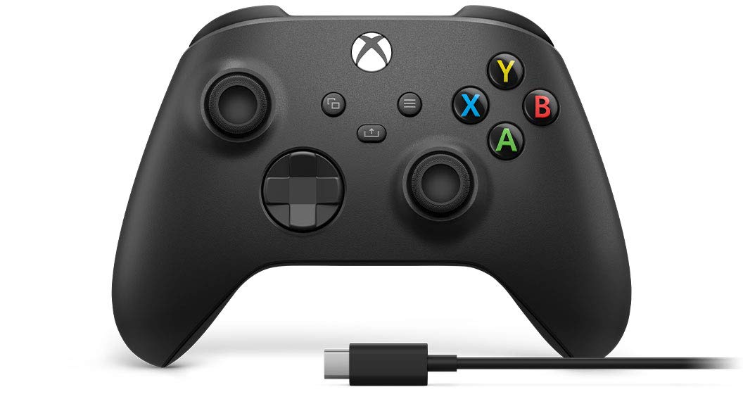 Haute Qualité Xbox Manette sans fil Carbon Black avec Câble USB-C pour PC, Xbox Series X, Xbox Series S, Xbox One, Windows 10 & 11, Android et iOS PEPyCjNIU en ligne