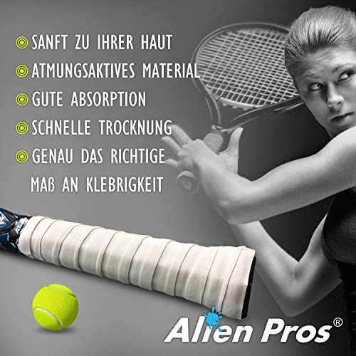 Pas Cher Alien Pros Ruban Grip pour Raquette de Tennis Surgrip Raquette de Tennis - Recouvrez Votre Raquette pour Une Meilleure Performance (6/12/60 Grips) K5iFROsw0 vente chaude