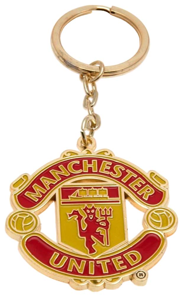 escompte élevé Club Licensed Porte-clés Man Utd avec écusson, Manchester United F.C., Taille unique, Fierté VYEoLnHLg pas cher