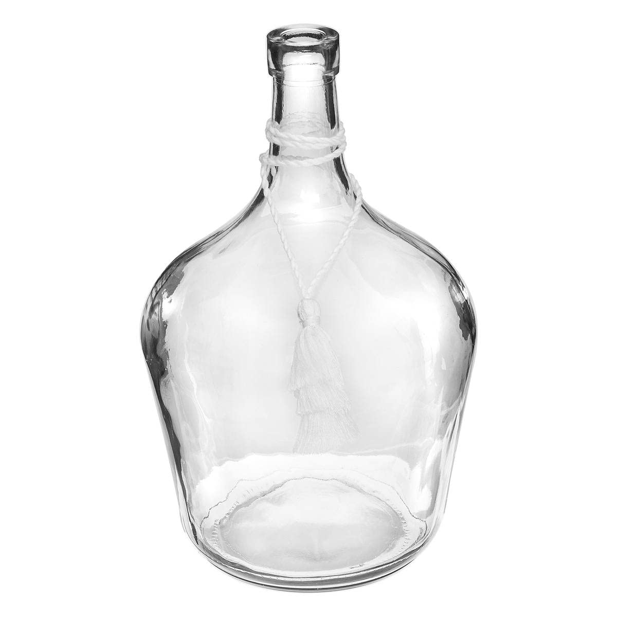 vogue  Vase Dame Jeanne Poesie - Verre - H25 cm - Transparent - Atmosphera créateur d´intérieur wFsewzCCu en solde