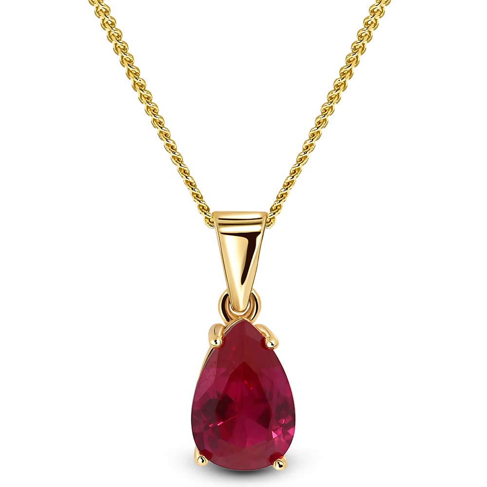 luxe  MIORE Collier pour femme en vraie or jaune 9 cara