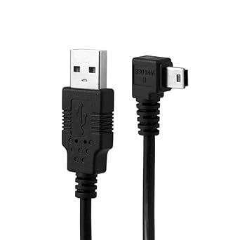 bien vendre chenyang Câble mini USB USB 2.0 vers Mini USB-B 5 broches, câble d´extension de données à angle droit de 90 degrés 1.8M 3lVkMW1fj mode