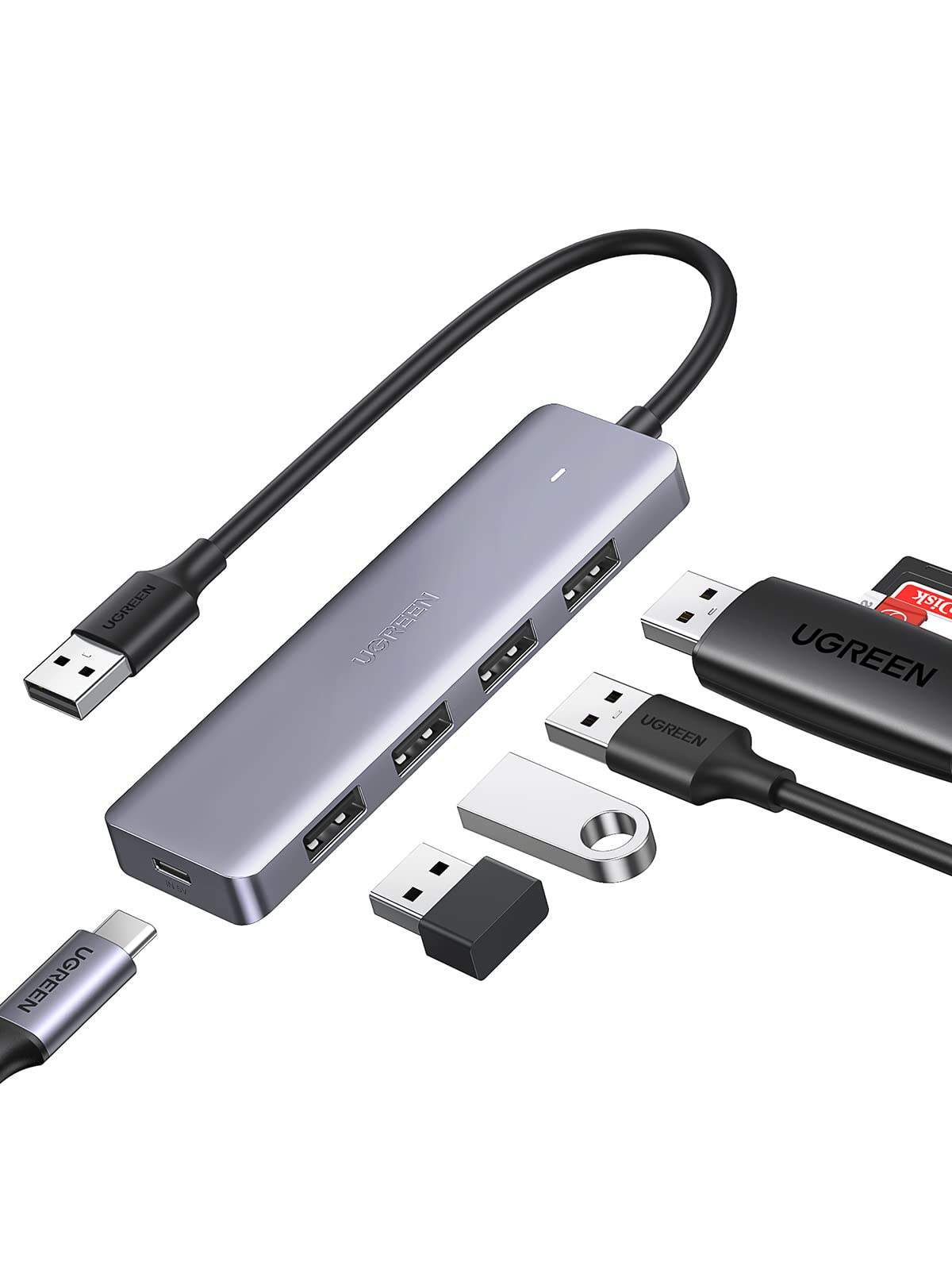 Populaire UGREEN Hub USB 3.0 vers 4 Ports USB pour Clav