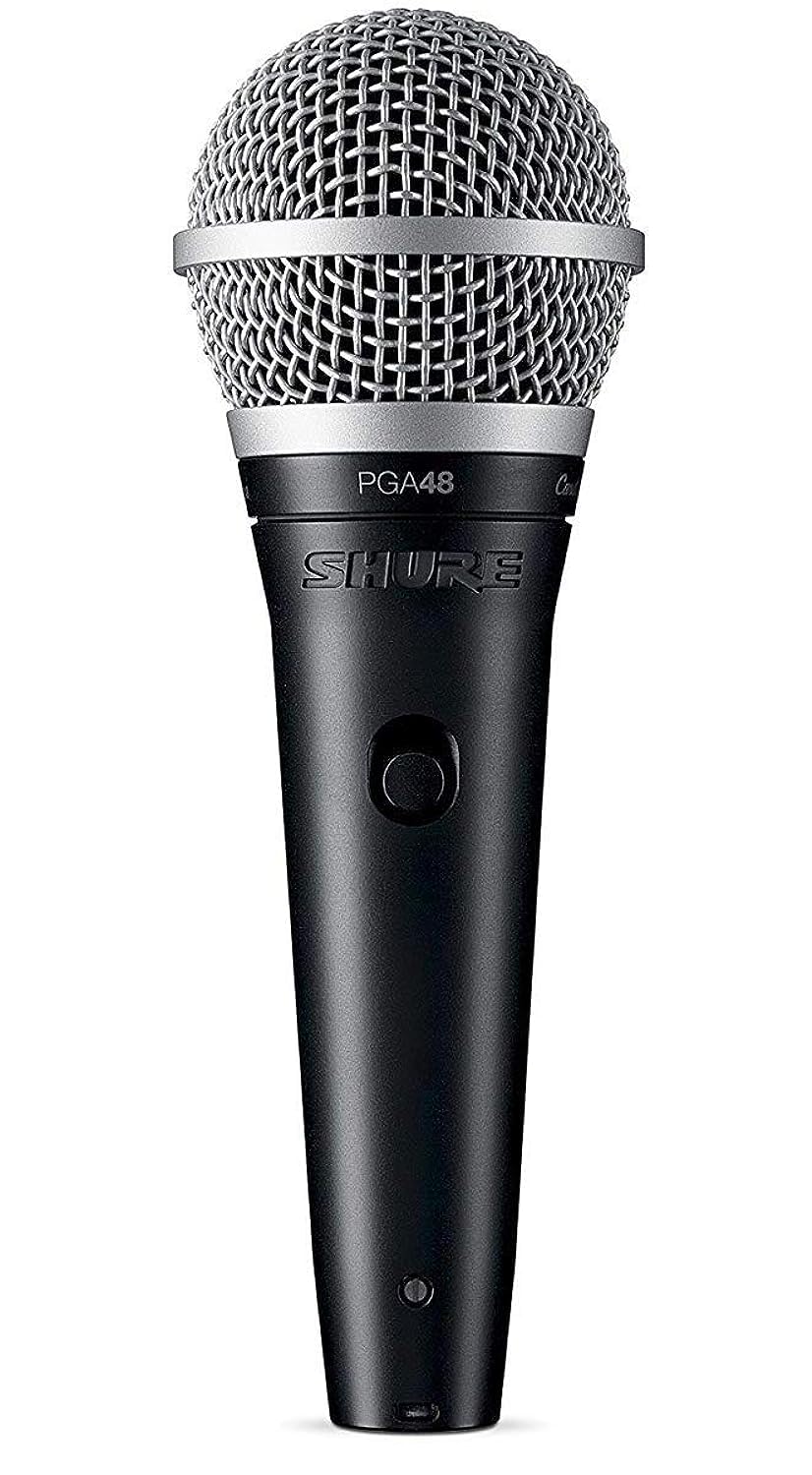 Achat Shure PGA48 Microphone Dynamique - Microphone à Main pour Voix avec Configuration de Prise de Son Cardioïde, Interrupteur Marche/Arrêt Discret, Câble XLR à XLR de 15 Pieds (Pga48-Xlr-E) NEx0oSqRs juste de l´acheter