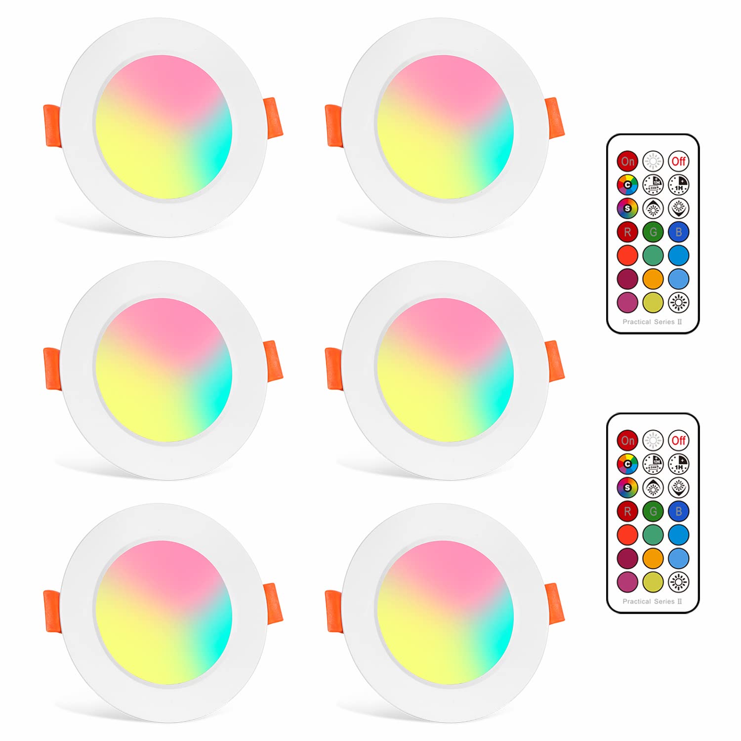 bien vendre LED Spots Encastrables Ampoule RGB Couleur 
