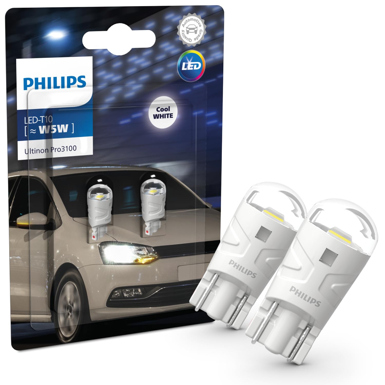 bien vendre Philips Ultinon Pro3100 LED T10 lampe de signalisation automobile (W5W), 6.500K cool white fAtGfmhzp boutique en ligne