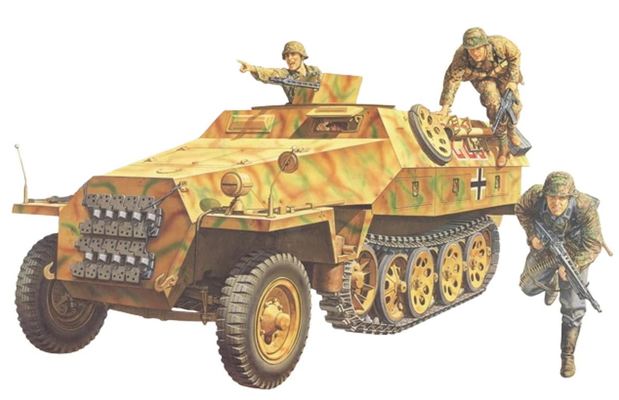 pas cher Tamiya - 35195 - Maquette - SD KFZ 251 / 1 Ausf D - Echelle 1:35 1tP6Gg8Jk frais