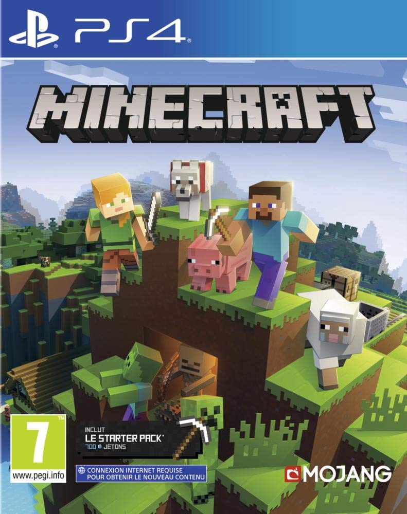 grand choix PlayStation, Minecraft Bedrock pour PS4 Rnf
