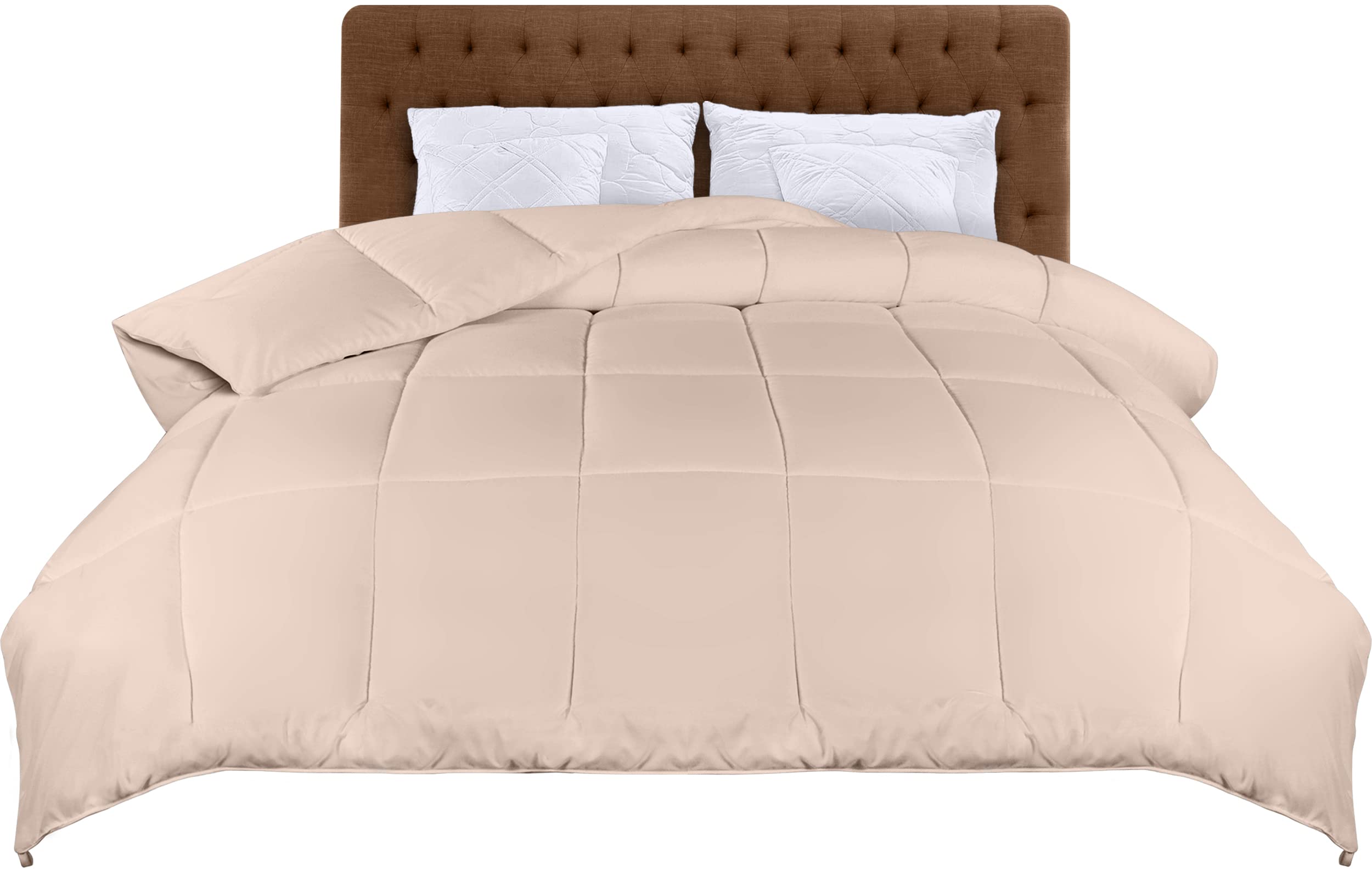 luxe  Utopia Bedding Couette 220 x 240 cm, Couette légère avec Rembourrage en Polyester pour 4 Saisons, Microfibre Couette 2 Personnes (Beige) X8o1kpJbr en ligne
