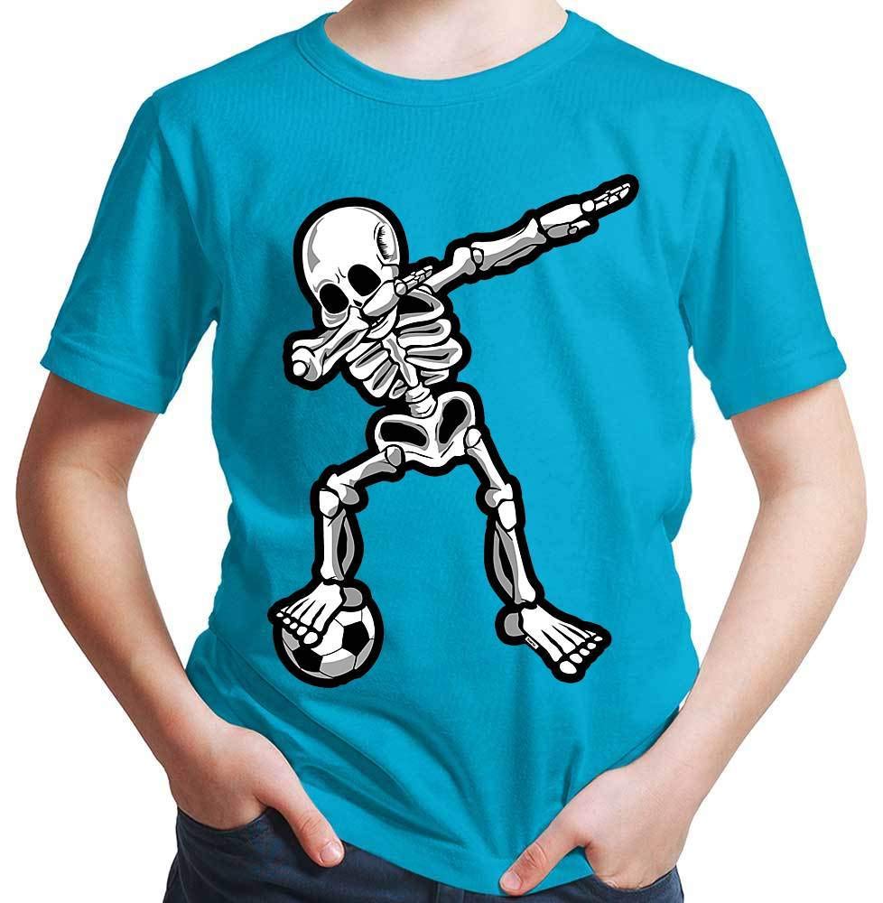 prix de gros HARIZ T-shirt pour garçon avec squelette de Dab avec inscription « Dab » et carte cadeau - Bleu - 14 ans mb4ognrYB en vente