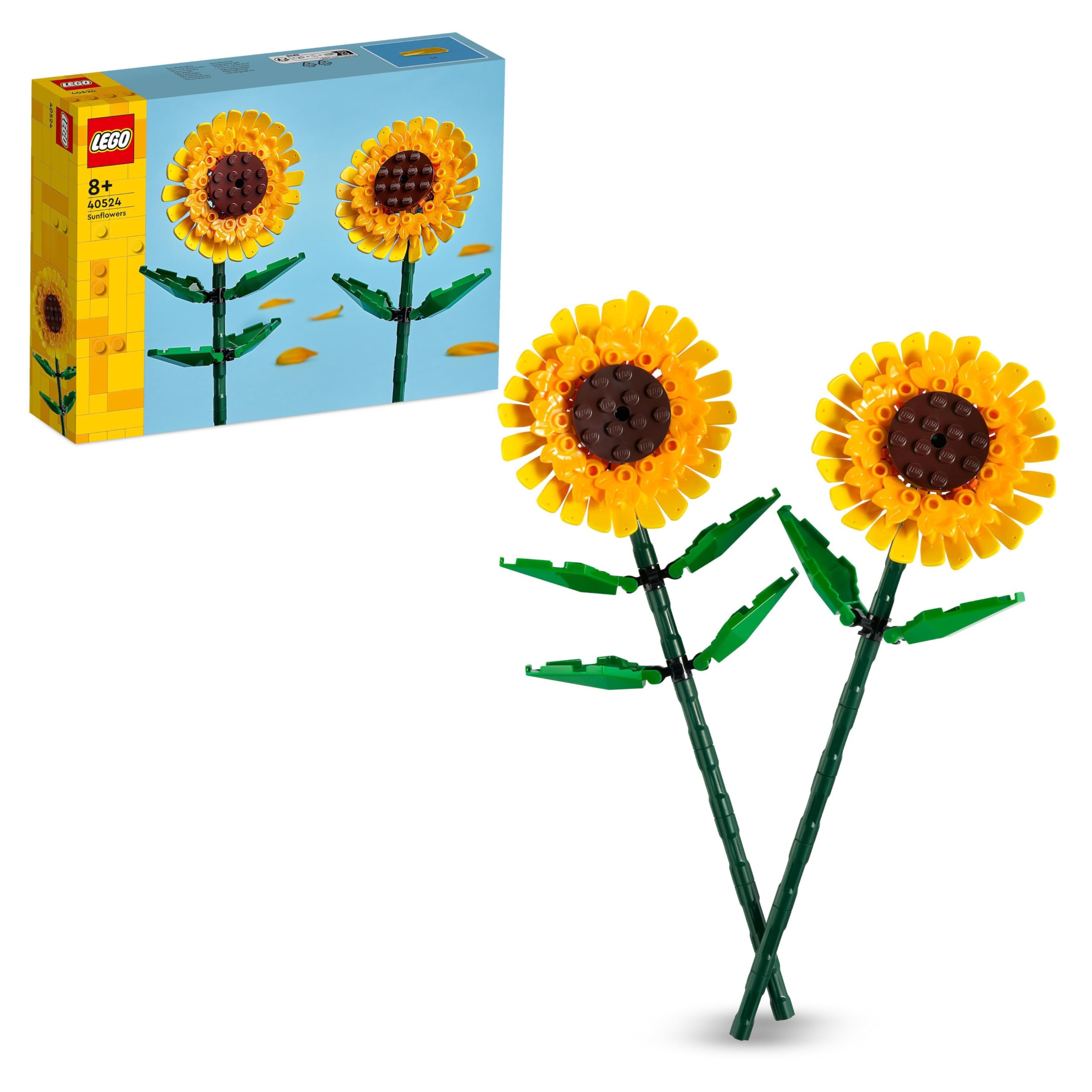 grande remise LEGO Creator Tournesols, Kit de Construction de Fleurs Artificielles pour Enfants Dès 8 Ans, à Exposer comme Accessoire de Chambre d´enfant ou Décoration de Maison, Cadeau pour Adolescents 40524 UyMIcBOfC véritable contre
