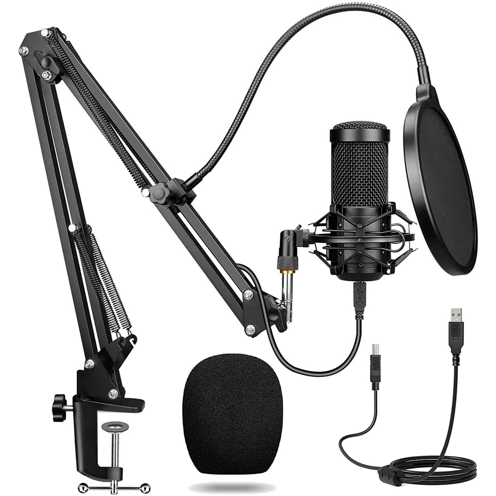 Classique Enocos Studio Microphone cardioïde à condensateur pour jeux, streaming, podcasts, YouTube, enregistrement 5MKcU1t1b boutique en ligne