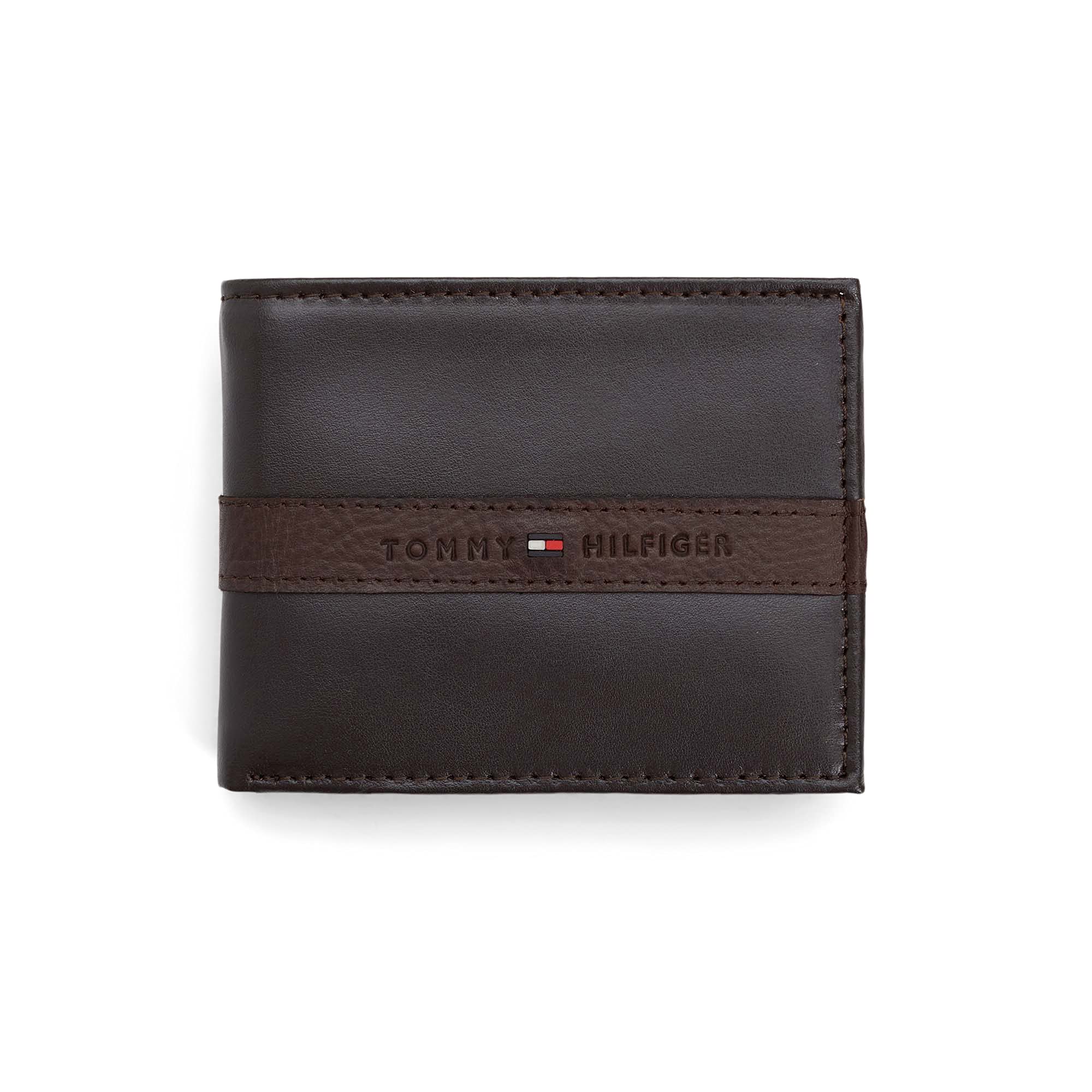 en vente Tommy Hilfiger Portefeuille en cuir pour homme Ranger RFID avec poche à monnaie, marron, taille unique 2SYU0F5jP juste de l´acheter