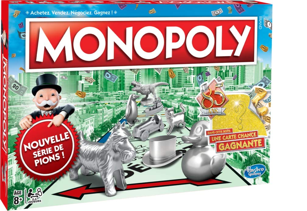 chic  Monopoly Classique - Jeu de societe - Jeu de plateau - Version française - La Chance Vous Sourit fb8iaACbQ bien vendre