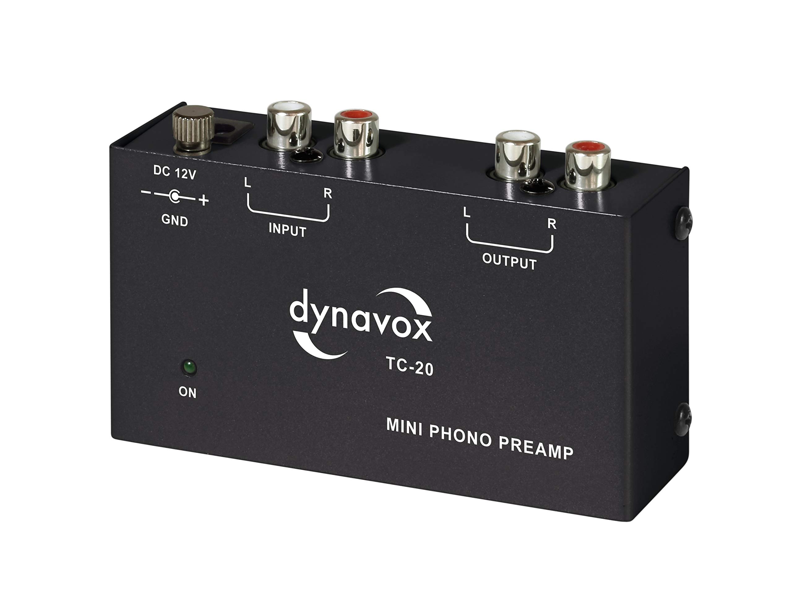 grand choix Pré-amplificateur Dynavox TC-20 (MM), châssis métallique Compact, pour Platine Disque, Coloris Noir v5GikXJav en France Online