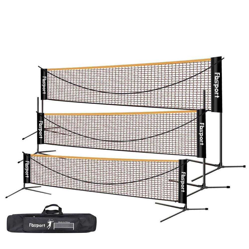 Magnifique Filet de badminton, filet de tennis 3-6m Filet d´entraînement pour filet de volleyball portable, 3 hauteurs peuvent être ajustées Stockage de filet de badminton pliable, à l´intérieur et à l´extérieur 7jB0ZHBEK grand