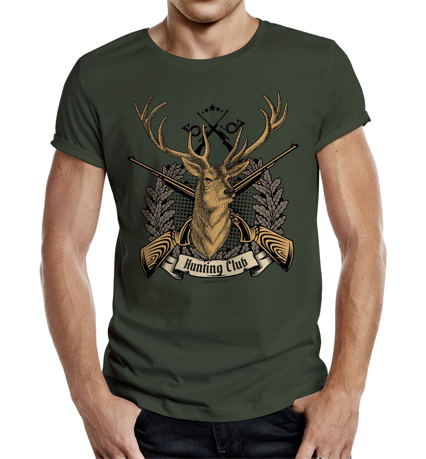 bon prix T-shirt pour chasseur avec inscription en allemand Der TUT NIX - Das ist auf der Jagd MClHEcfNc mode