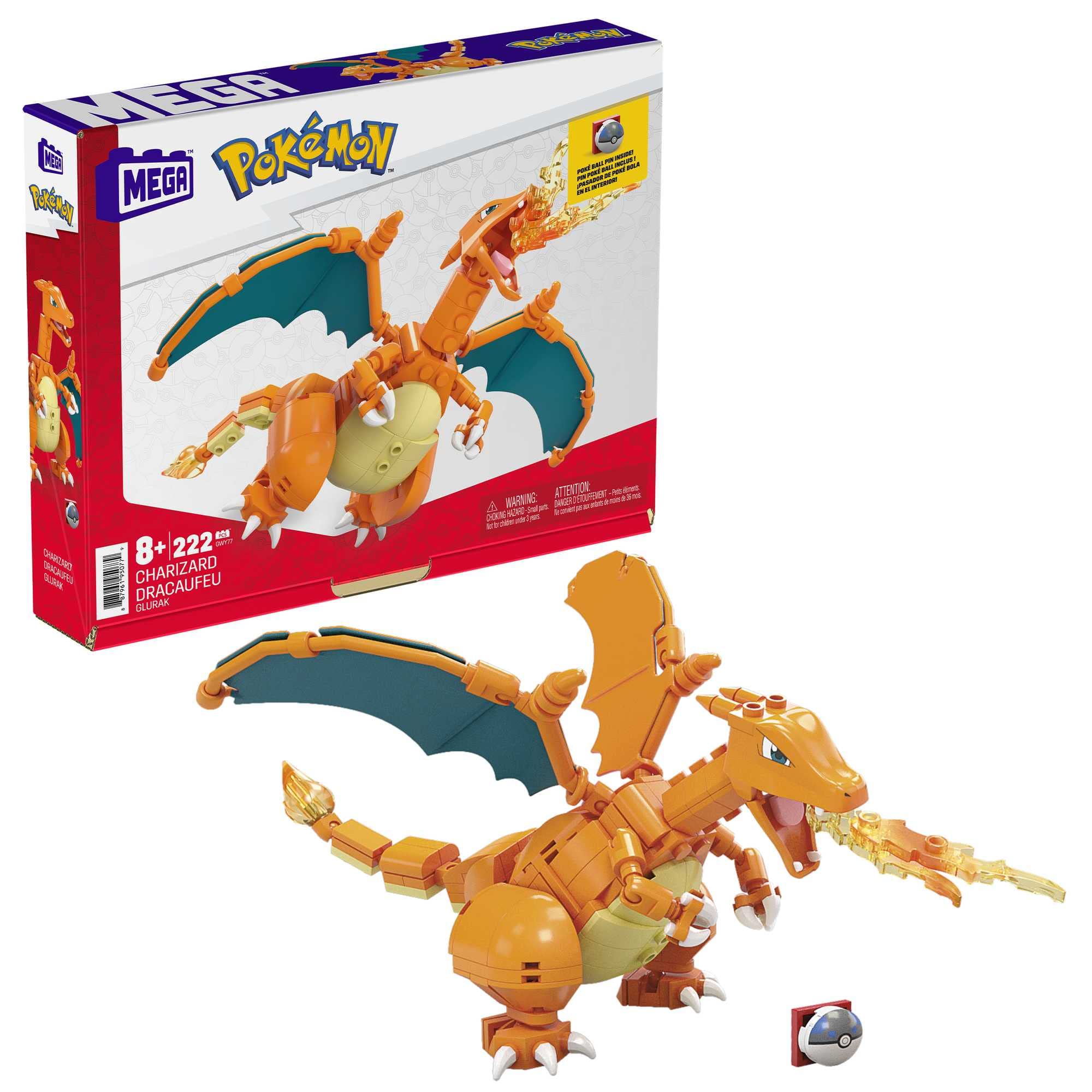bien vendre MEGA Pokémon Figurine Action Dracaufeu 20cm