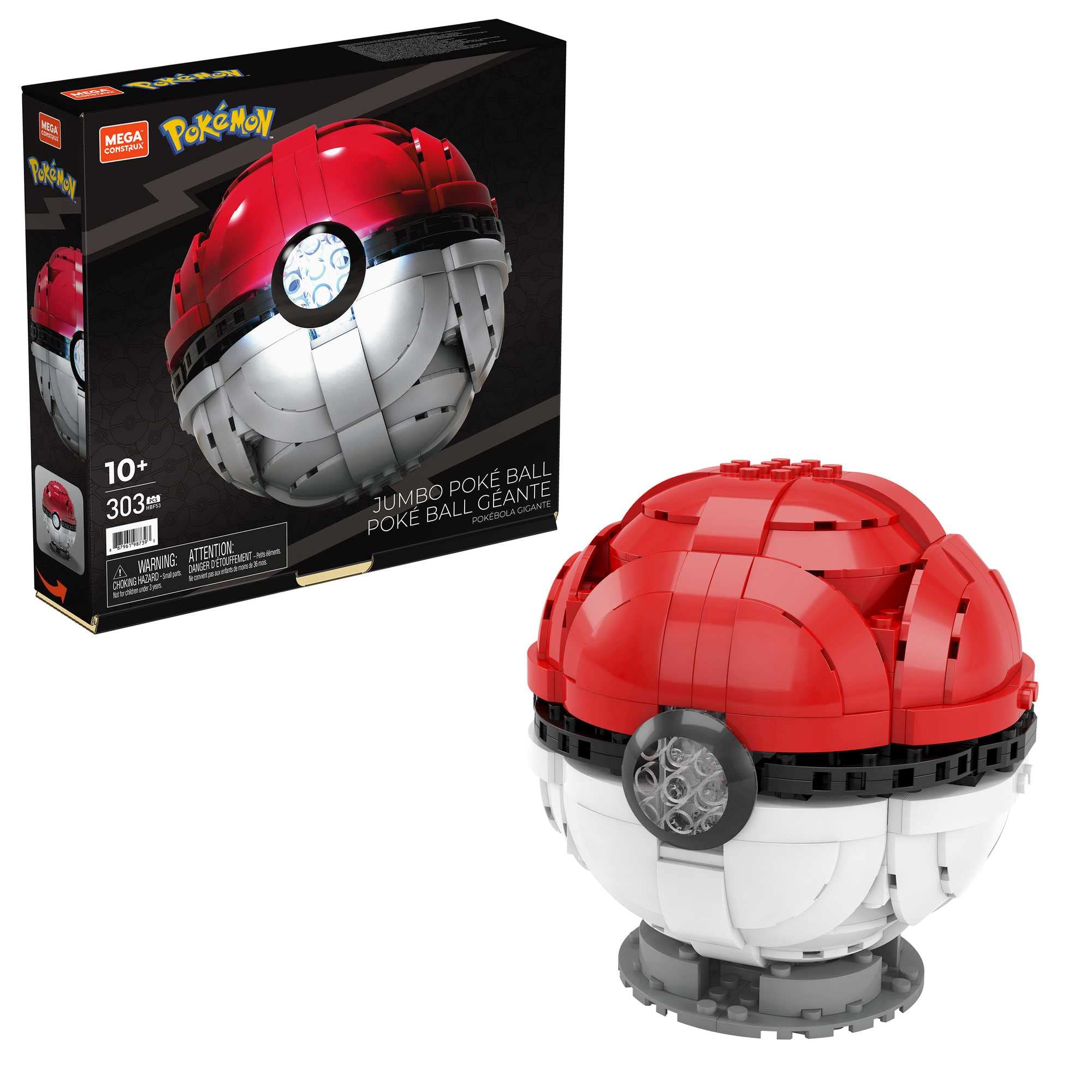 chic  MEGA Construx Pokemon Poké Ball Géante à Construi