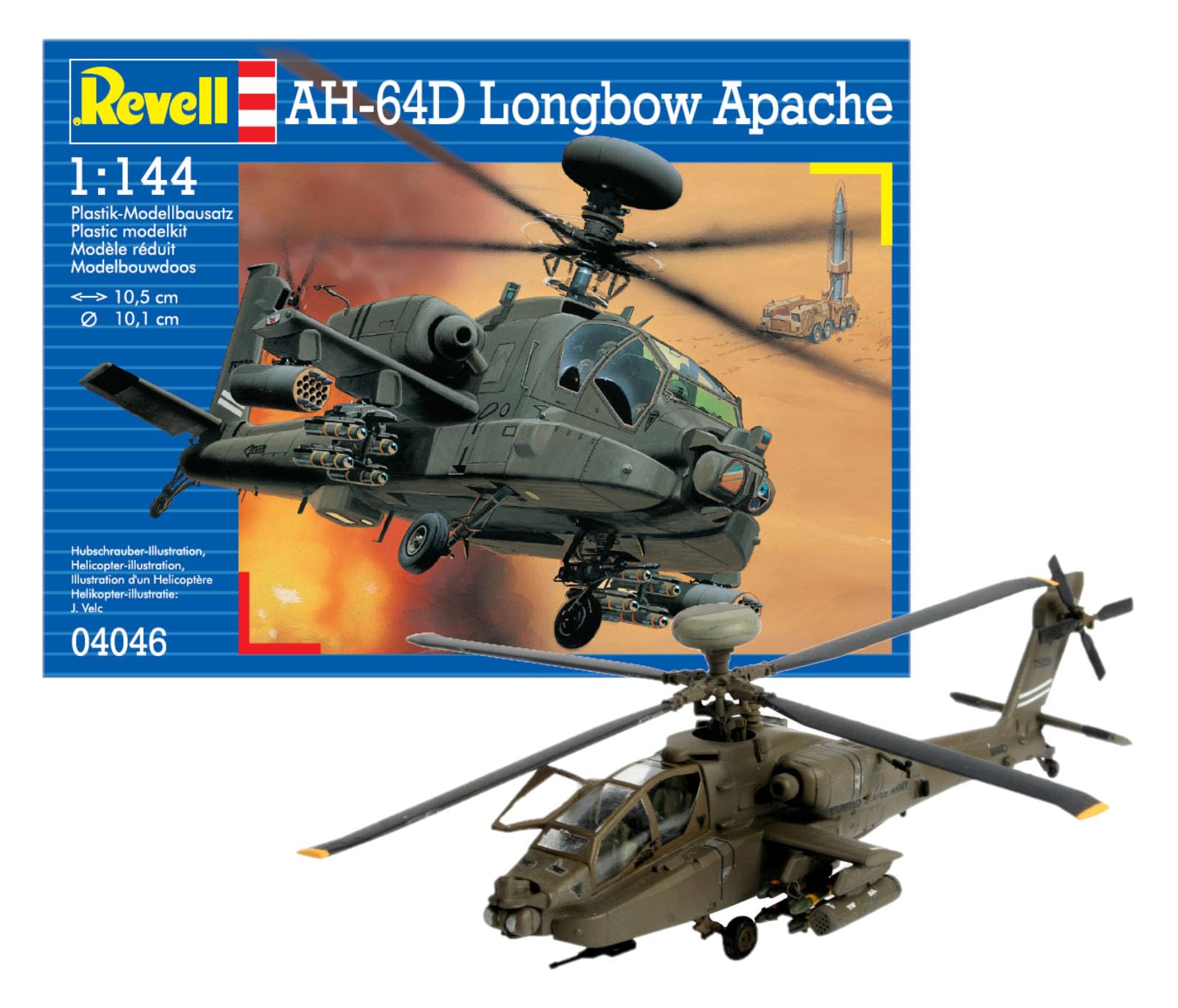 grand escompte Revell - 4046 - Maquette - Ah-64D Longbow Apache - Echelle 1:144 4DVlRgUD3 en France Online