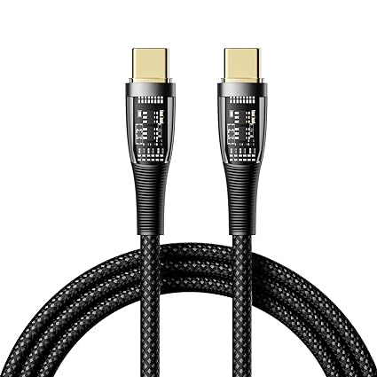 Tendance  ORNARTO Câble USB C vers USB C en Nylon, Cabl