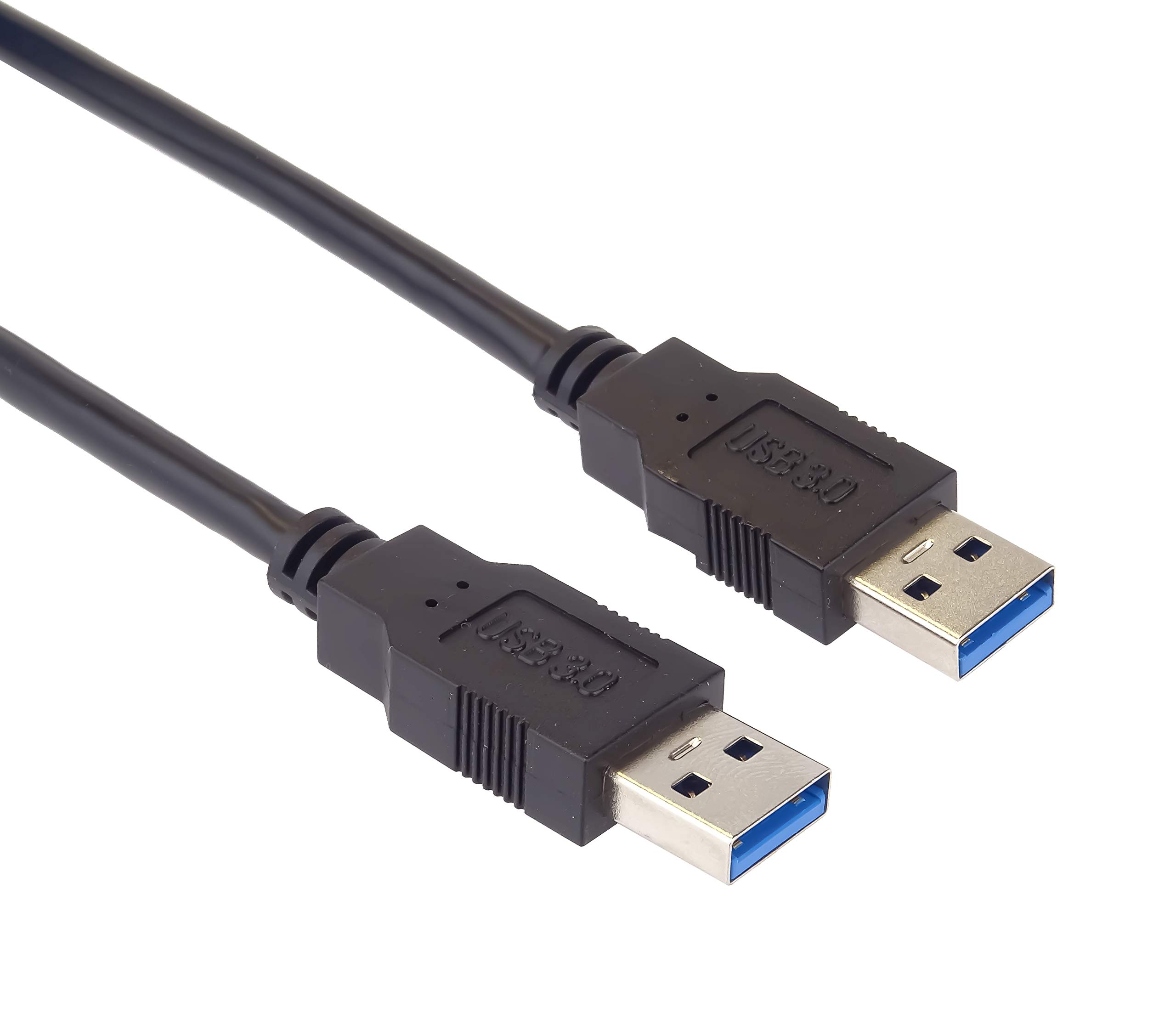 Classique PremiumCord Câble de Connexion USB 3.0, Câble de Transmission de Données SuperSpeed Jusqu´à 5 Gbit/s, Câble de Charge, USB 3.0 Type A de Type A, 9 Broches, Noir, Longueur 2 m hHCNt1FS9 en vente