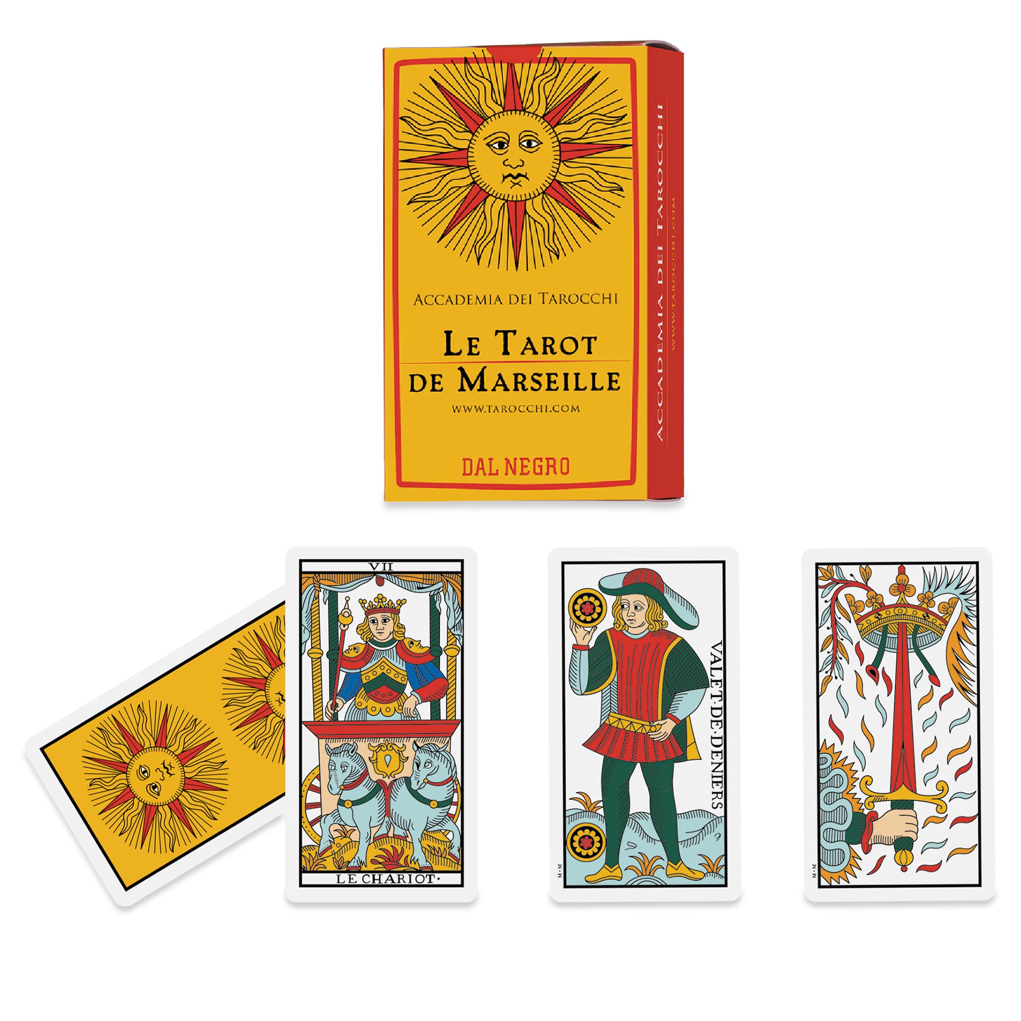 luxe  Dal Negro Tarot divinatoire Le Tarot de Marseille - 78 Cartes - 042410 Multicolore fRkRx4cVy véritable contre
