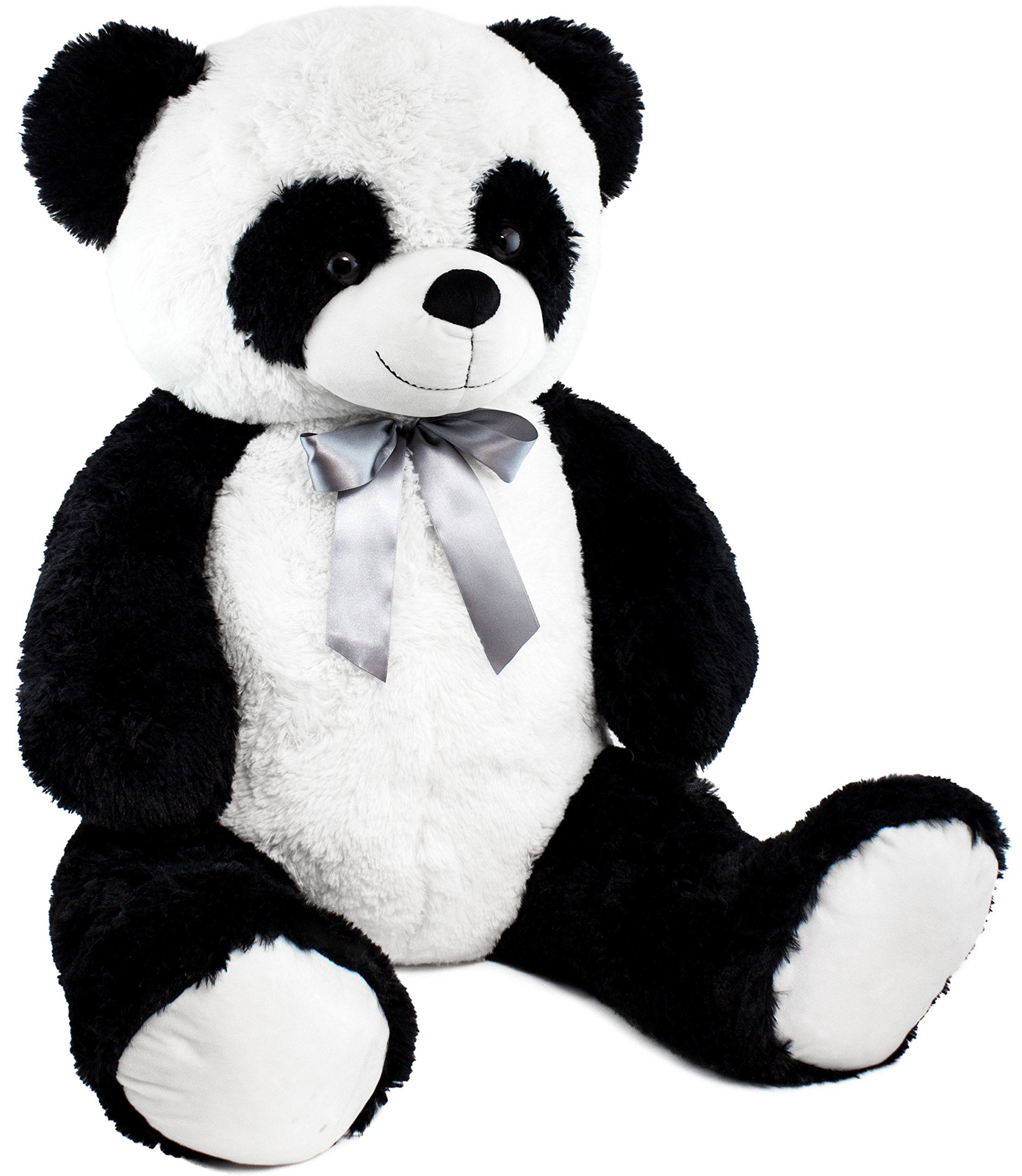 Achat BRUBAKER Peluche géante XXL - Panda Nounours avec Ruban - 100 cm VS9biHWtx Haute Quaity