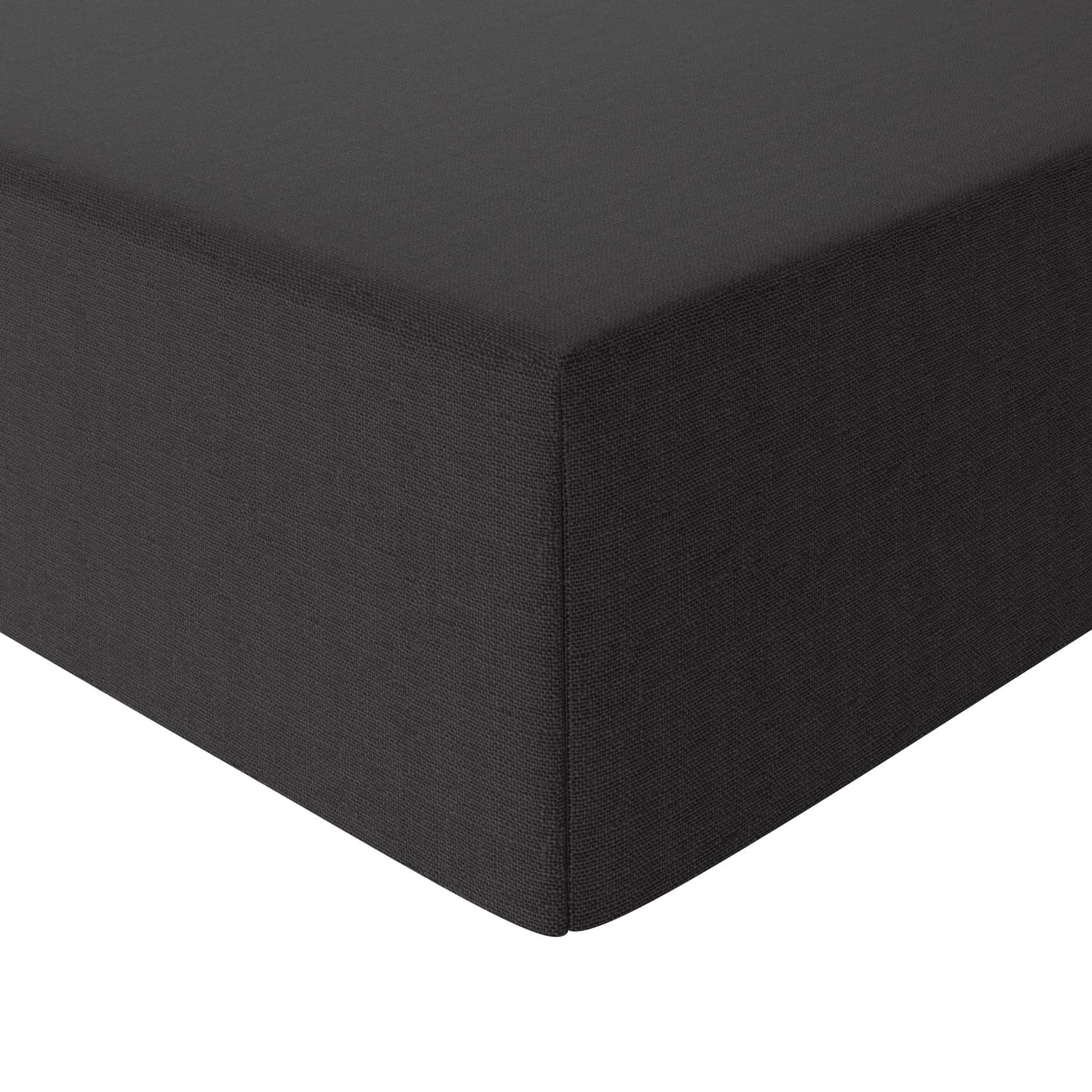 luxe  Amazon Basics Drap-housse en microfibre Noir 200 x 200 x 30 cm 7NbAFgv0q Boutique