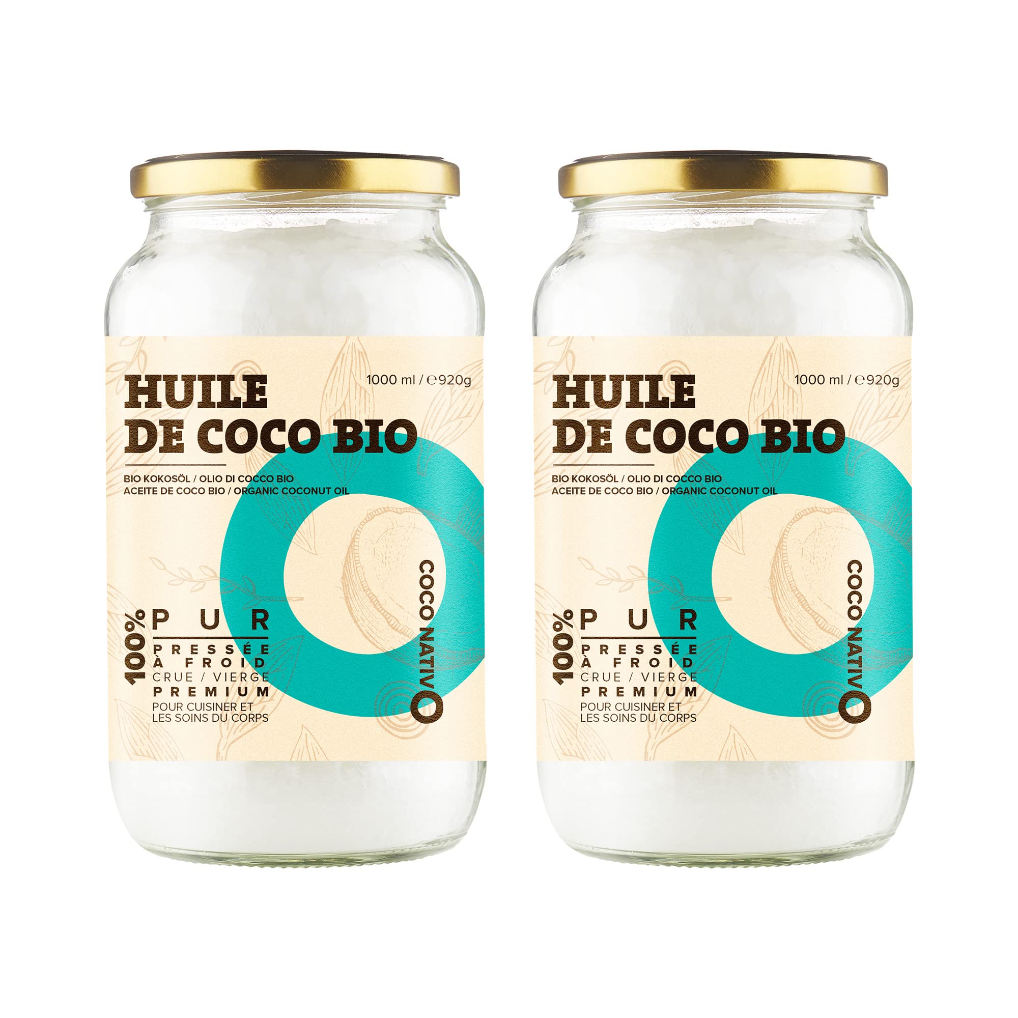 escompte élevé Huile de noix de coco CocoNativo - 1000m