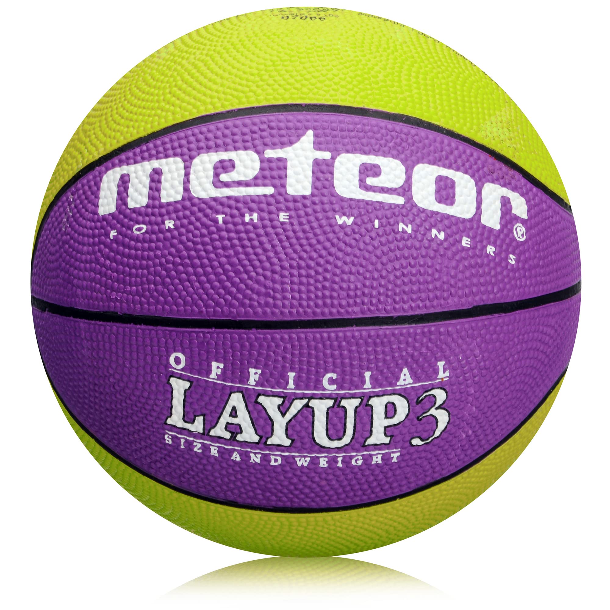 bien vendre meteor Ballon de Basket Basketball Extérieur et Intérieur Surface Rugueuse Asphalte Granuleuse Mixte Couleur Enfant Jeunesse Doux et Bouncy Taille 3 Idéal pour Formation/Doux Basket-Ball Layup 3 Q1yEVR8AT en vente