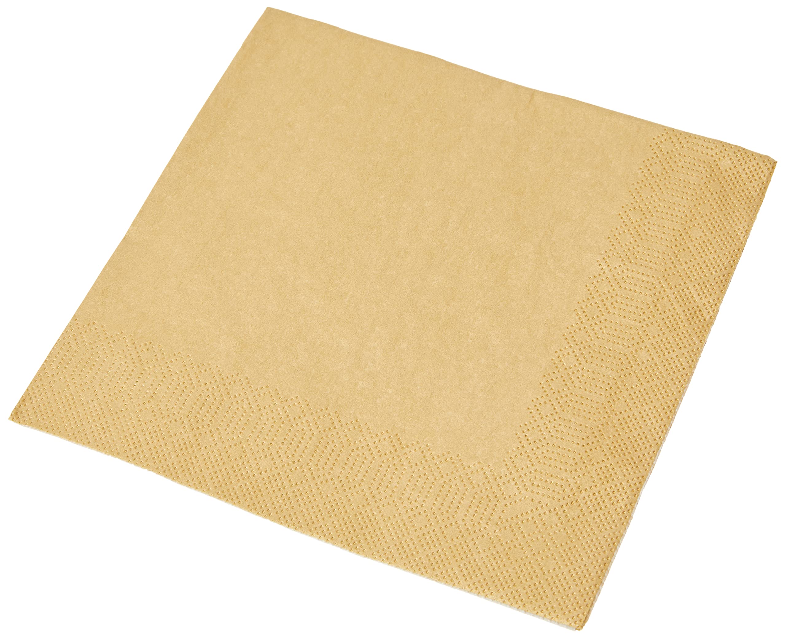 Populaire HEKU 30241-24 : Lot de 100 serviettes en papier monochromes triple épaisseur, 33 x 33 cm, doré vIe9Ev8Z3 pas cher