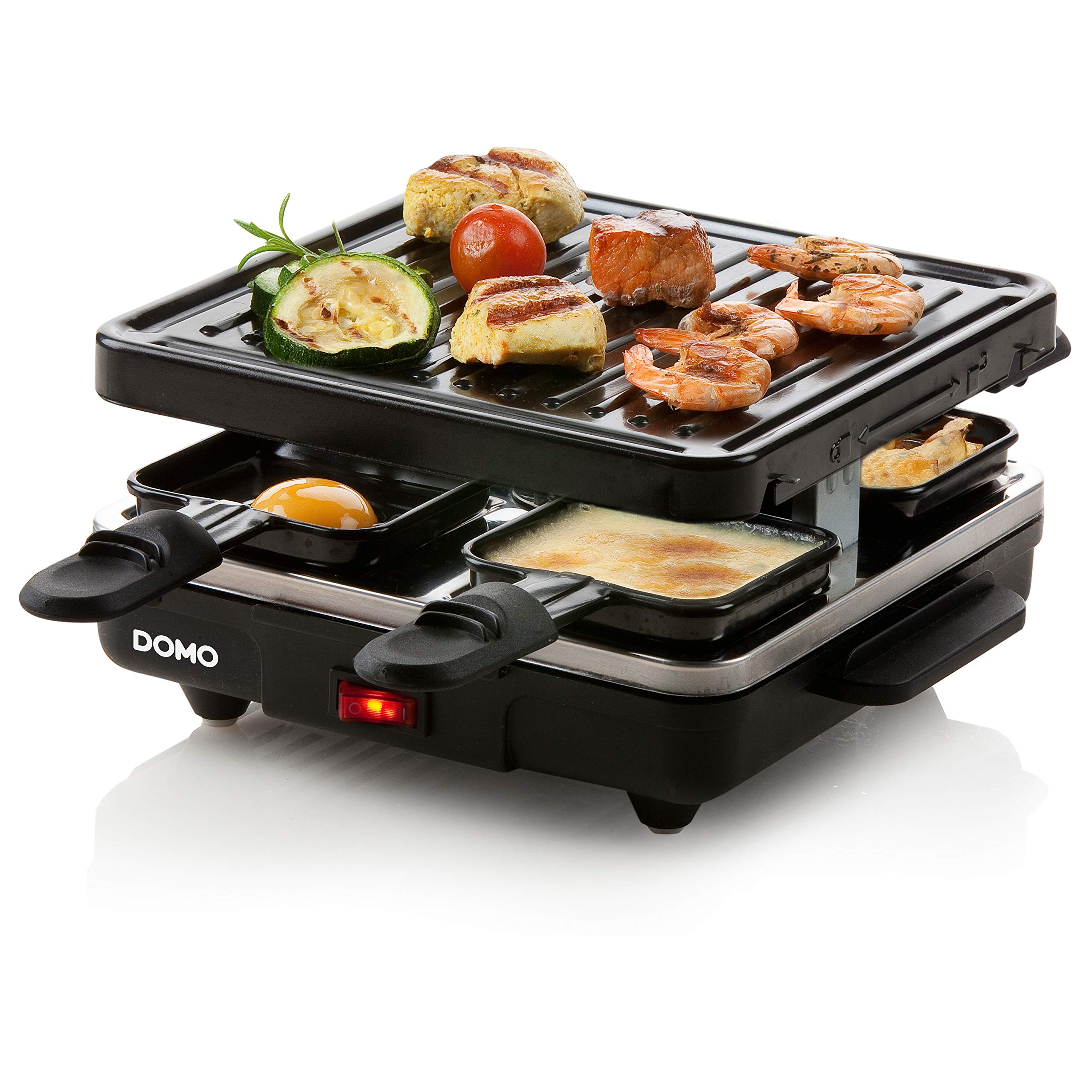 pas cher RACLETTE GRILL 4 PARTS DOMO DO9147G Fw7s6IW5j 