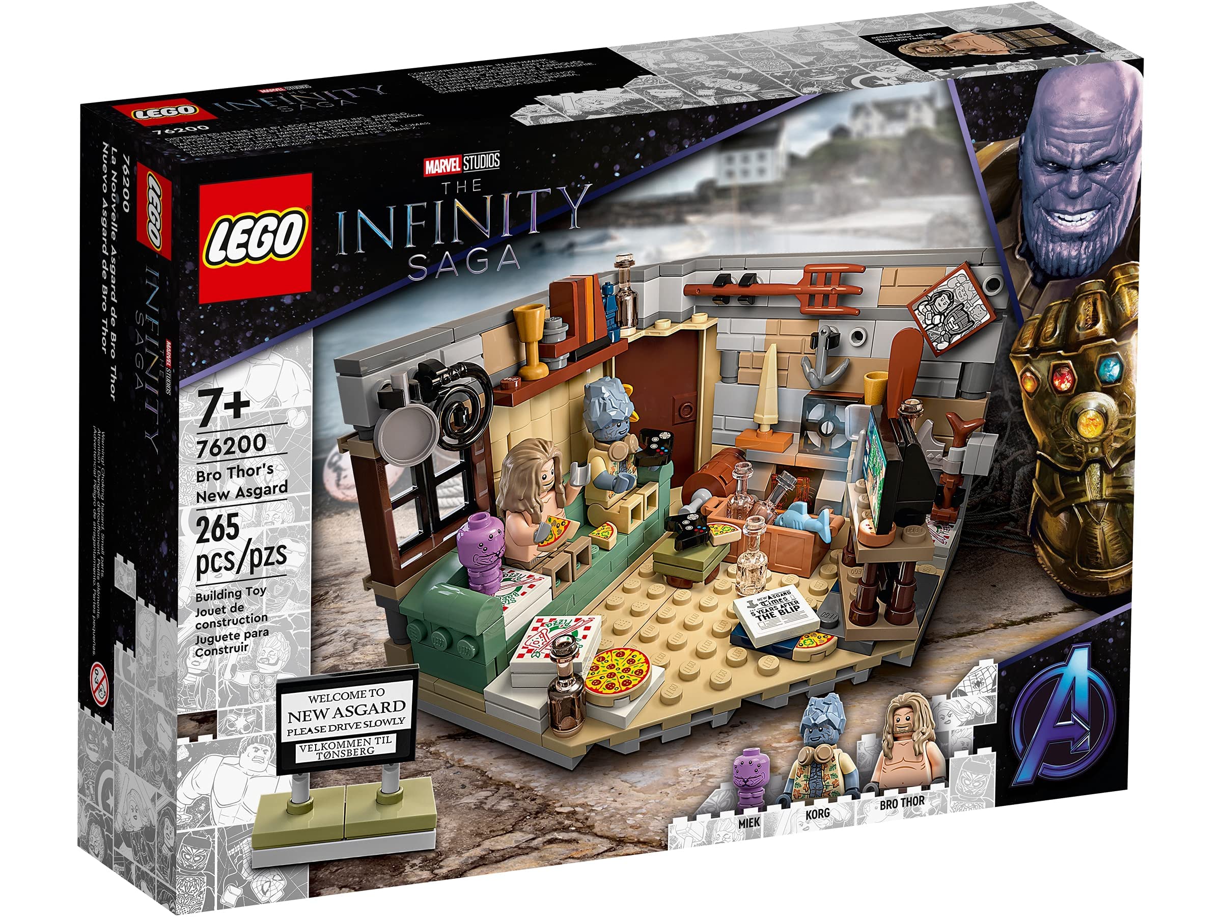 vente chaude Lego Marvel 76200 – « Avengers Endgame » Bro Thor, New Asgard (265 pièces) VEAcRiD1e frais